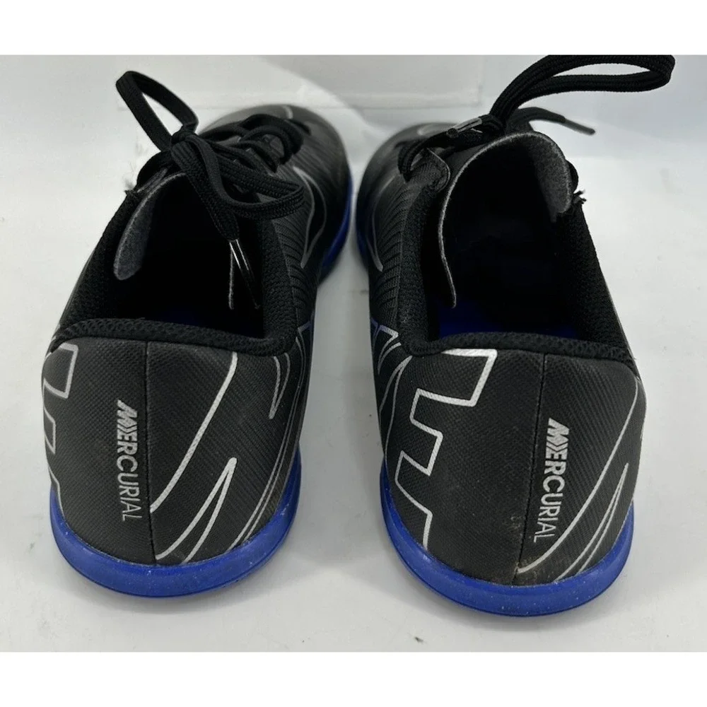 Nike Mercurial Vapor 15 Club Indoor Soccer Shoes DJ5955-040 Black Youth Size 5